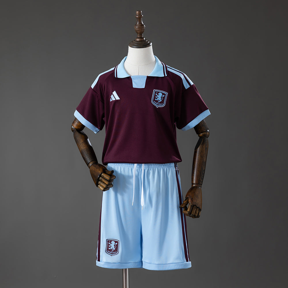 Camiseta Aston Villa 2026/27 – Primera Equipación Versión Niño