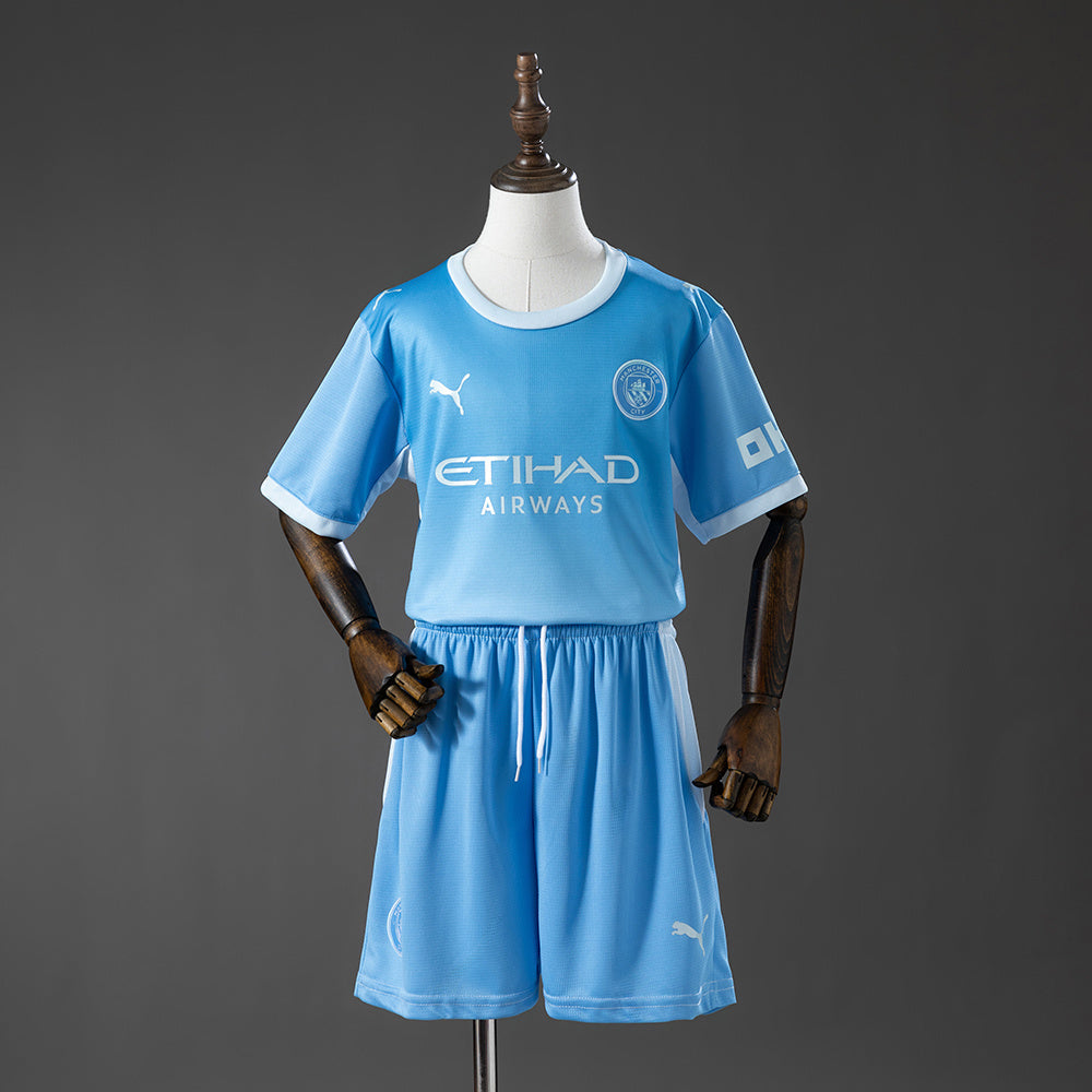 Camiseta Manchester City 2026/27 – Primera Equipación Versión Niño