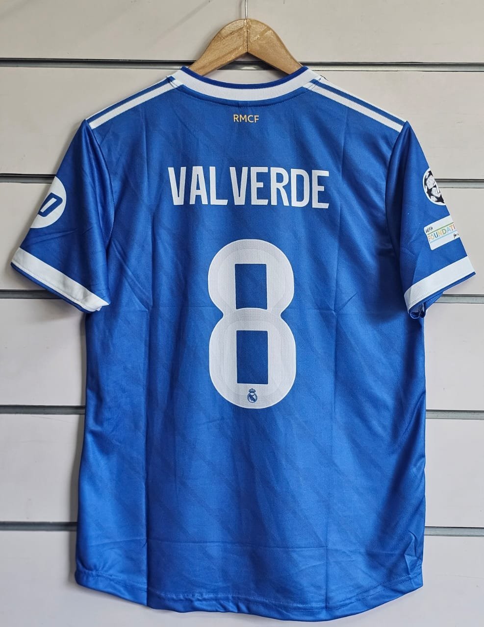 Camiseta Real Madrid Visitante VALVERDE #8 2025/26