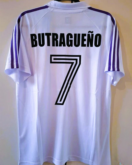 Camiseta Retro EMILIO BUTRAGUEÑO 1985-86 Real Madrid