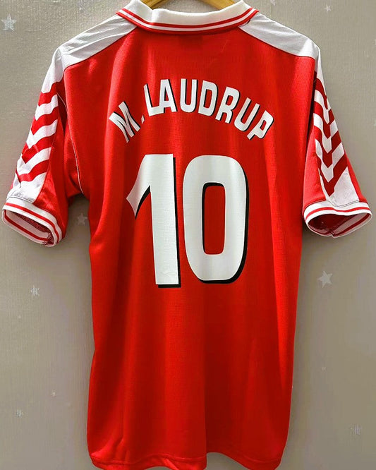 Camiseta Retro LAUDRUP MICHAEL 1998-99 Dinamarca