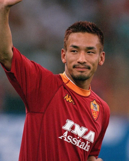 Camiseta Retro HIDETOSHI NAKATA 2000-01 Roma