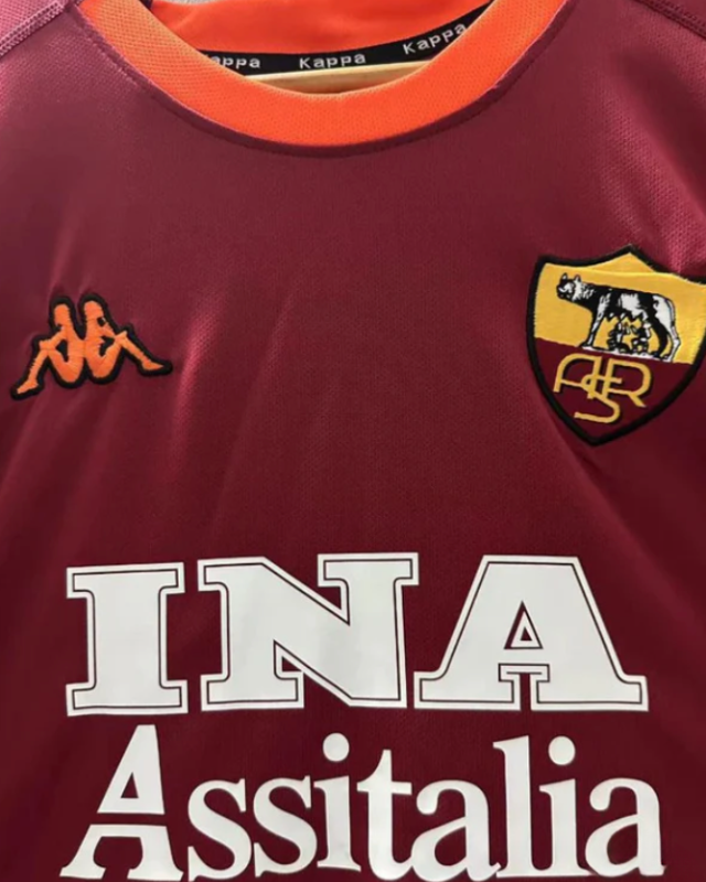 Camiseta Retro HIDETOSHI NAKATA 2000-01 Roma