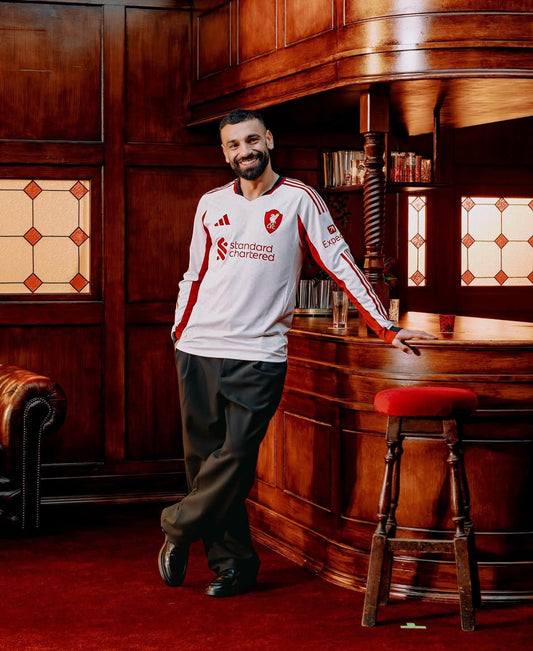 Camiseta Liverpool Alternativa - 2025/26 - Manga Larga