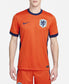 Camiseta Holanda local - Eurocopa 2024 vista sobre fondo blanco