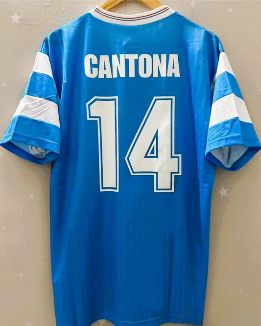 Camiseta Retro ERIC CANTONA 1990-91 Olympique de Marsella