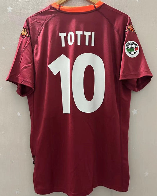 Camiseta Retro TOTTI FRANCESCO 2000-01 Roma