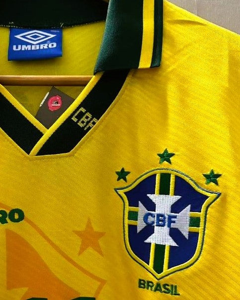 Camiseta Retro ROMARIO 1994-95 Brasil