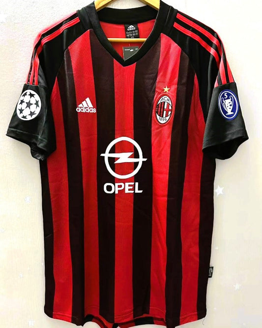 Camiseta Retro SHEVCHENKO ANDRIJ 2002-03 AC Milan