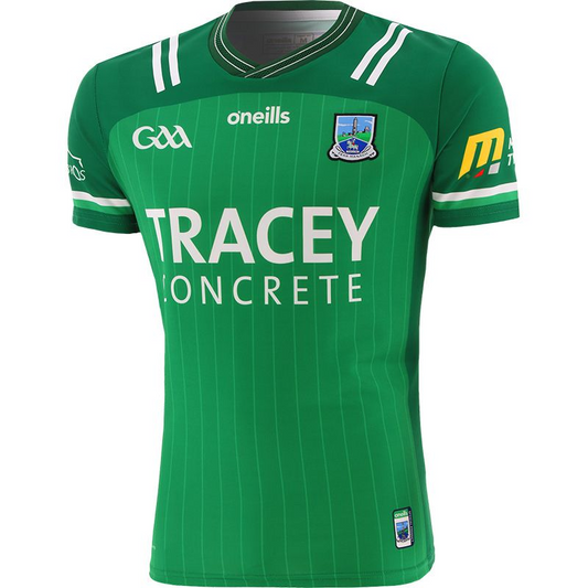 Camiseta Rugby Fermanagh GAA 2024 vista sobre fondo blanco