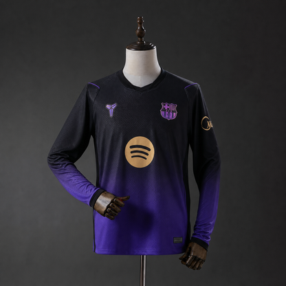 Camiseta Barcelona 2026/27 – Segunda Equipación Versión Fan Manga Larga