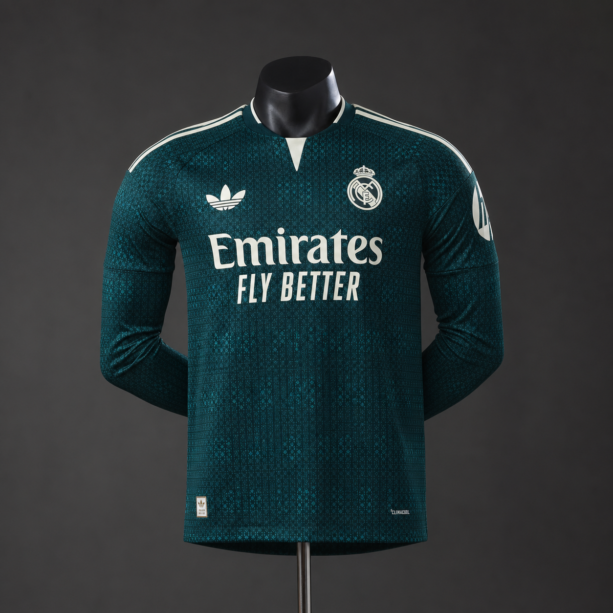 Camiseta Real Madrid 2026/27 – Segunda Equipación Versión Jugador Manga Larga