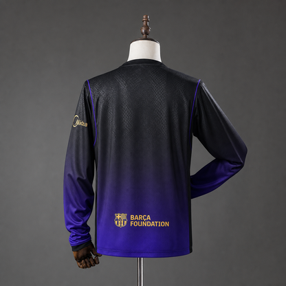 Camiseta Barcelona 2026/27 – Segunda Equipación Versión Fan Manga Larga