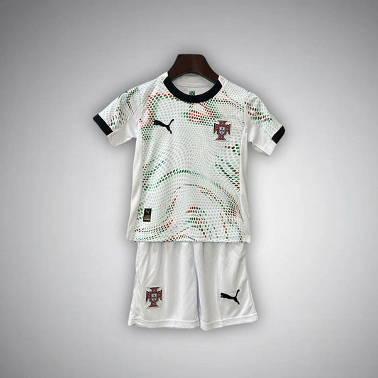 Camiseta Portugal Alternativa Kit Niños 2025/26