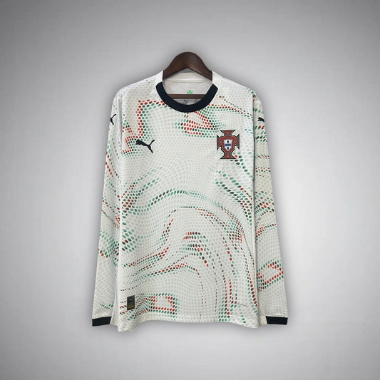 Camiseta Portugal Visitante Manga Larga 2025/26