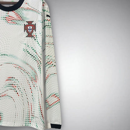 Camiseta Portugal Visitante Manga Larga 2025/26