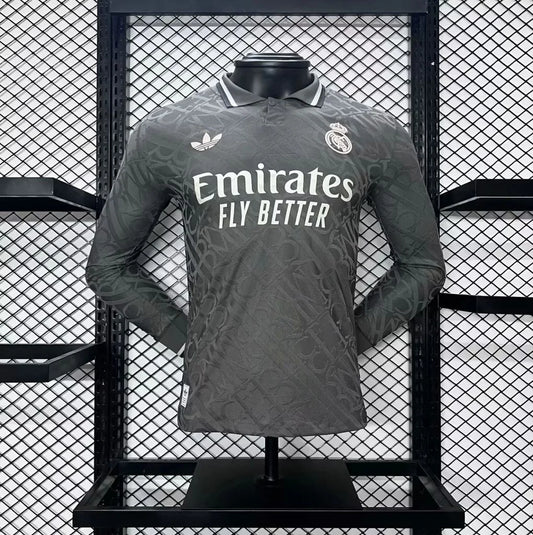 Tercera Equipación Real Madrid Manga Larga 24/25