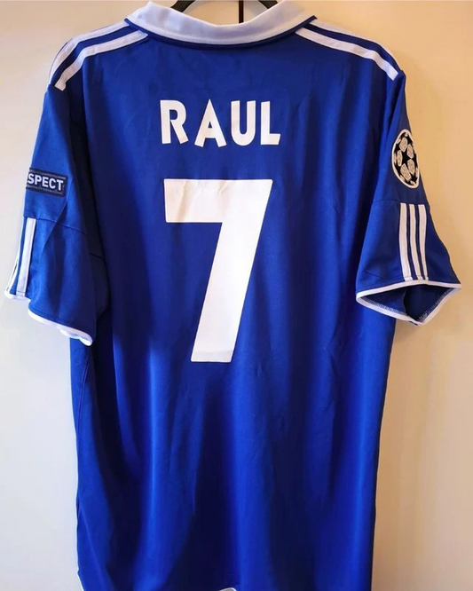 Camiseta Retro RAUL GONZALES BLANCO 2010-11 Schalke 04