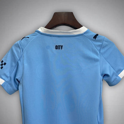Camiseta Manchester City Local Niños 2025/26