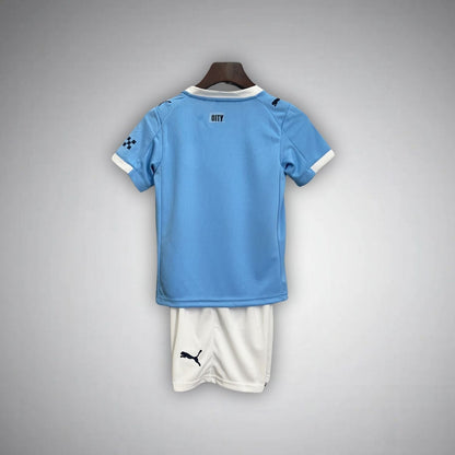 Camiseta Manchester City Local Niños 2025/26