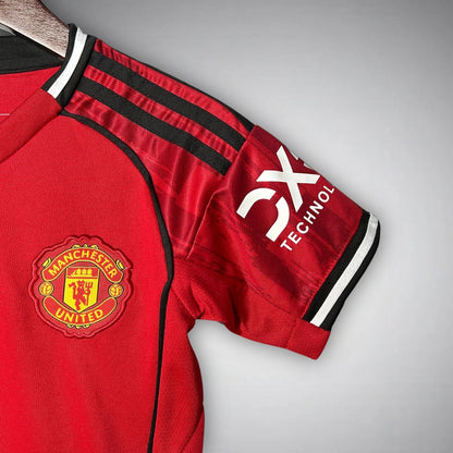 Camiseta Manchester United Local Niños 2025/26