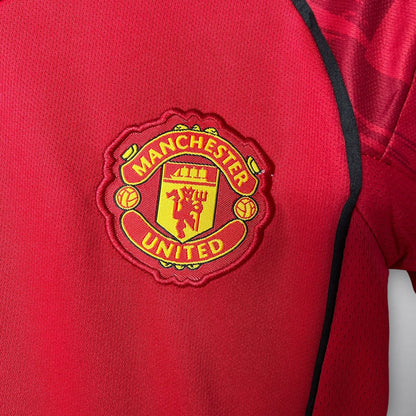 Camiseta Manchester United Local Niños 2025/26
