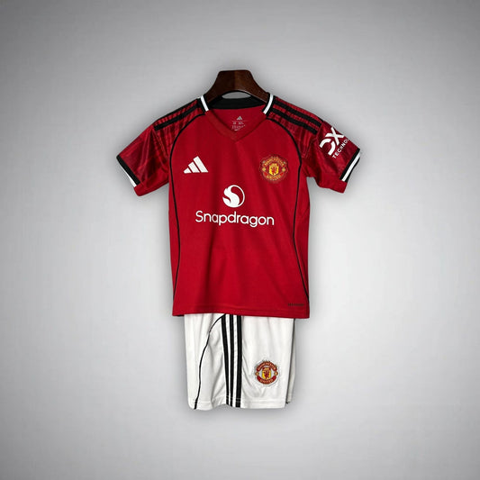Camiseta Manchester United Local Niños 2025/26