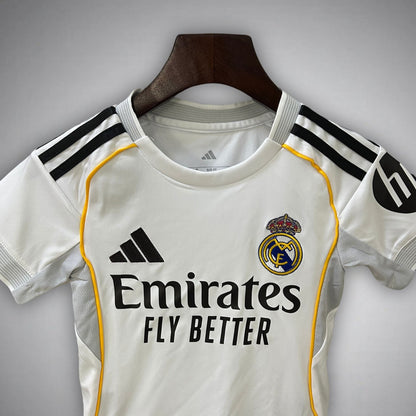 Camiseta Real Madrid Local Kit Niños 2025/26