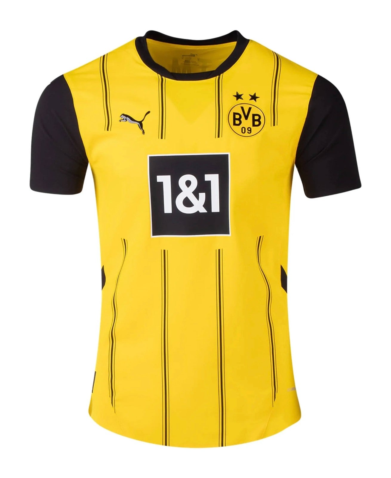 Camiseta Borussia Dortmund local 2024/2025 vista sobre fondo blanco