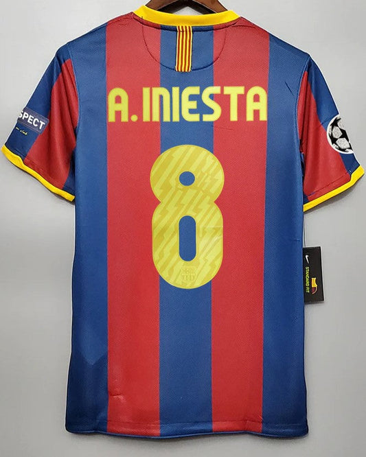 Camiseta Retro INIESTA ANDRES 2010-11 Barcelona