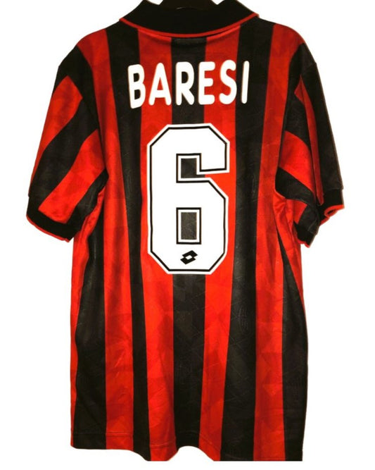 Camiseta Retro BARESI FRANCO 1994-95 AC Milan