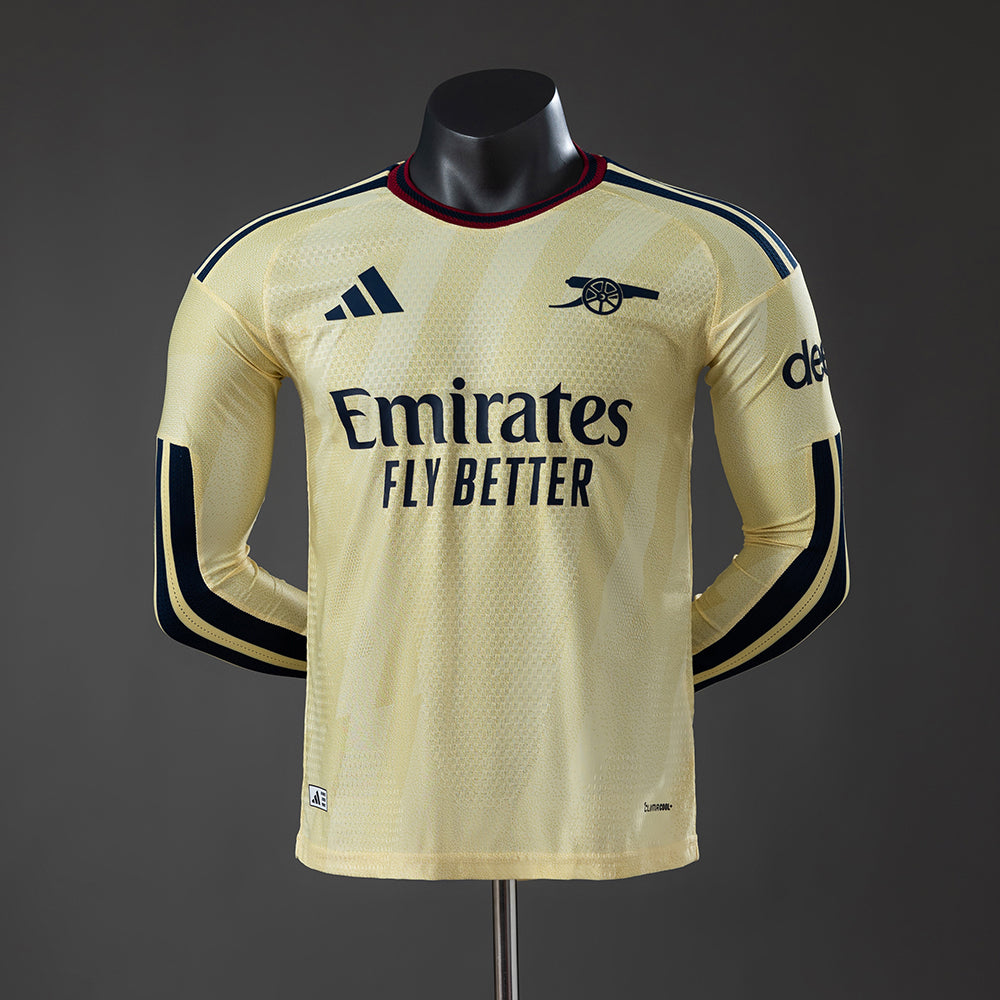Camiseta Arsenal 2026/27 – Tercera Equipación Versión Jugador Manga Larga
