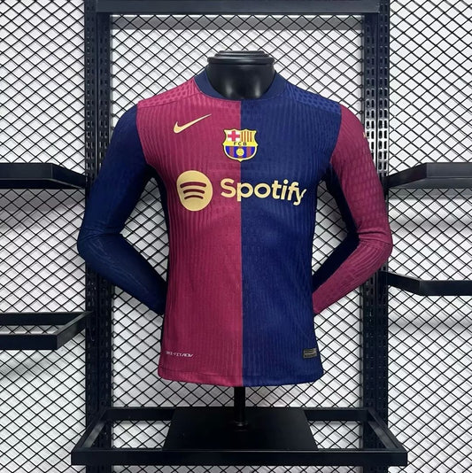Camiseta Local Barcelona Manga Larga 24/25