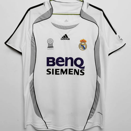 Camiseta retro Real Madrid Local 2006/2007