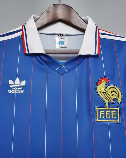 Camiseta Retro PLATINI MICHEL 1982-83 Francia