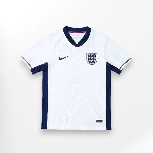 Camiseta Inglaterra local - Eurocopa 2024 vista sobre fondo blanco