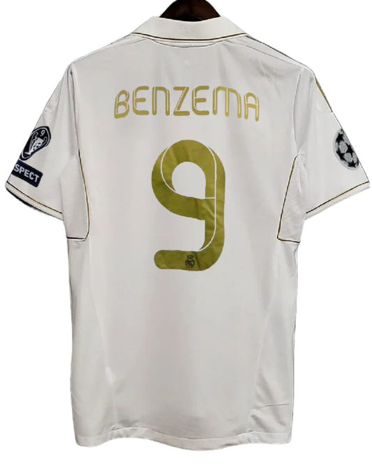 Camiseta Retro BENZEMA KARIM 2011-12 Real Madrid