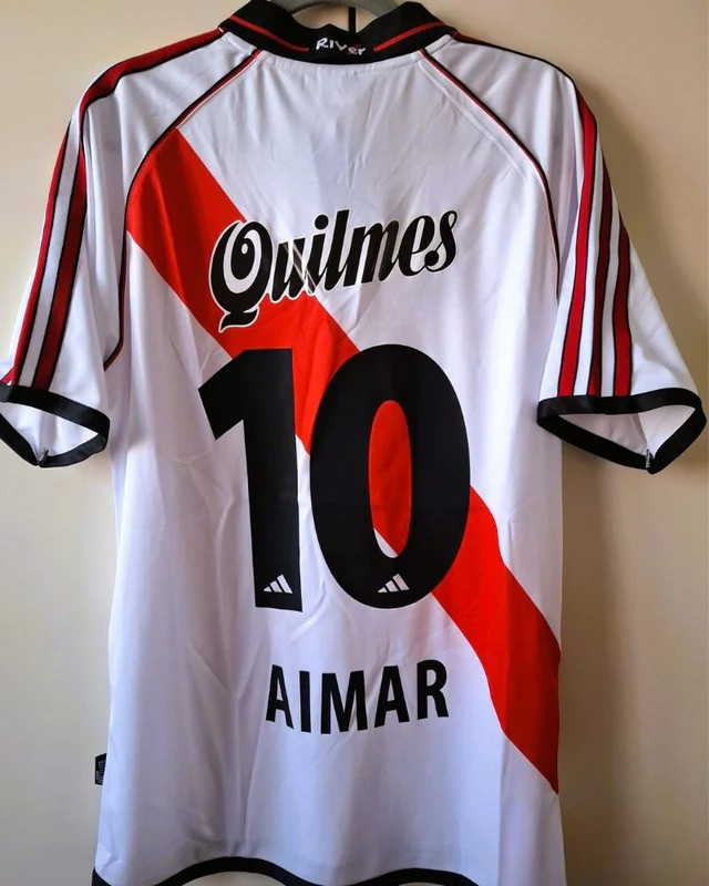 Camiseta Retro PABLO AIMAR 2000-01 River Plate