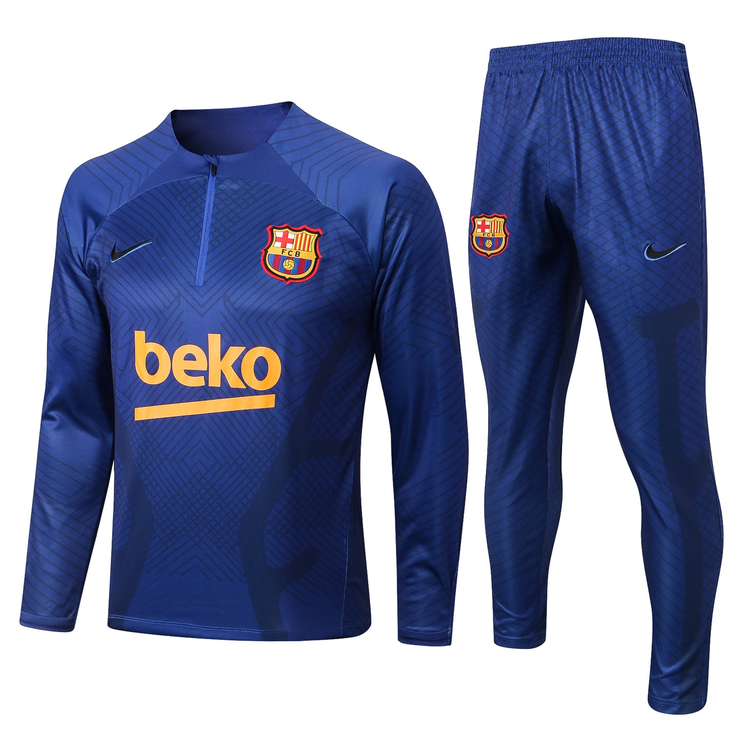 Conjunto Barcelona Entrenamiento 2022/2023 - Azul