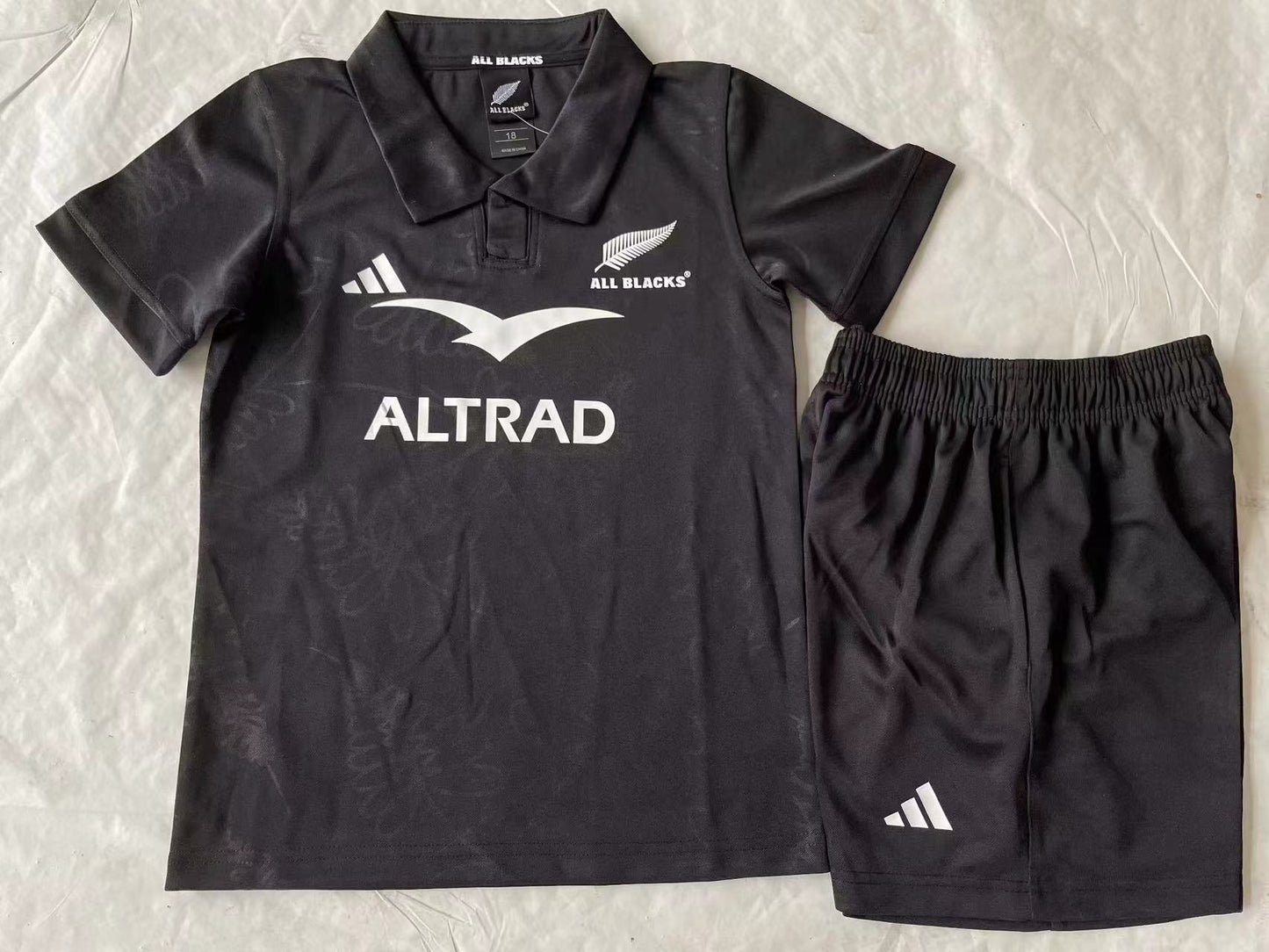 Kit Niños Rugby All Blacks