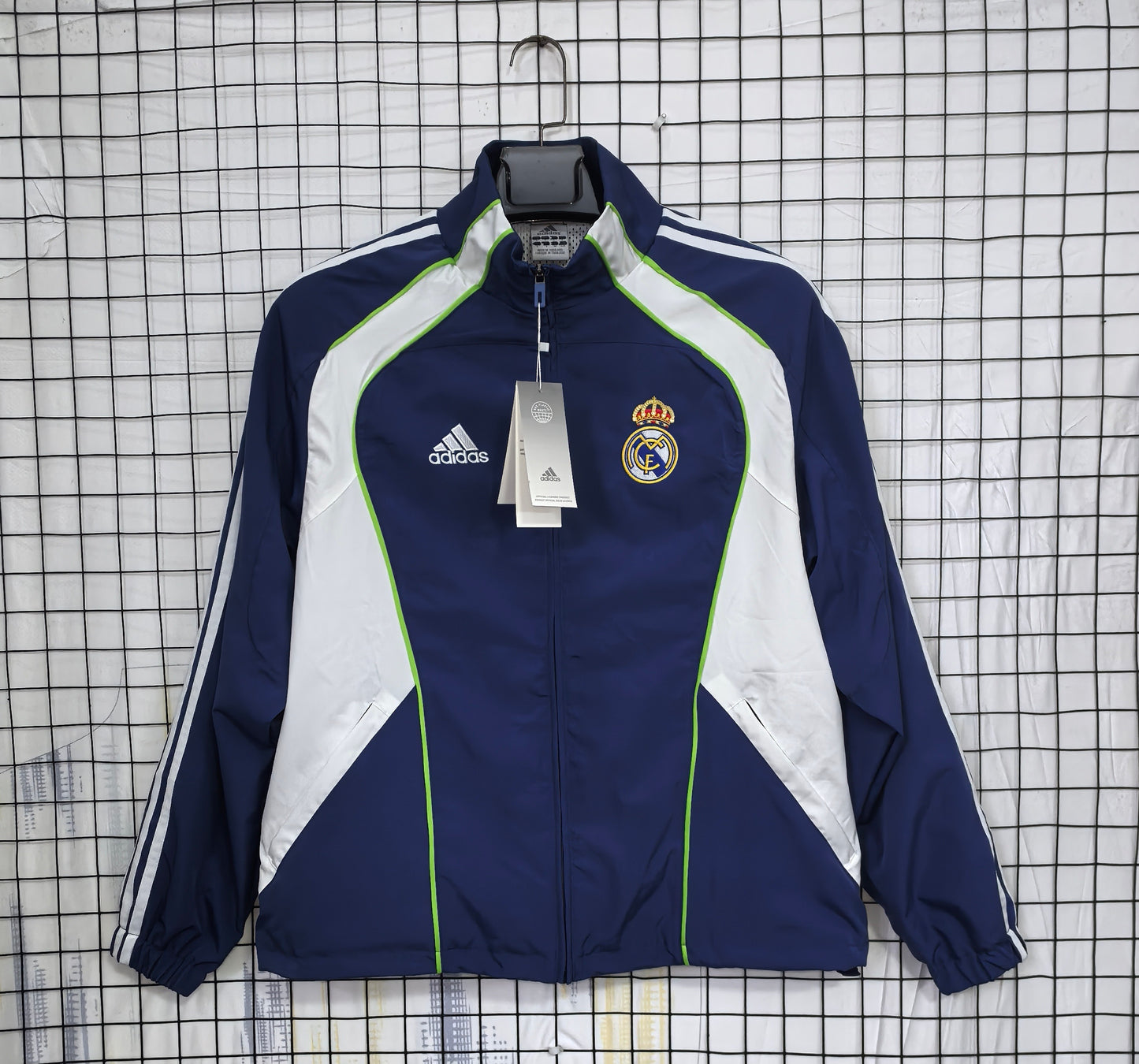 Campera Rompeviento Real Madrid Azul