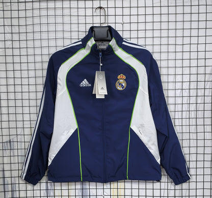 Campera Rompeviento Real Madrid Azul