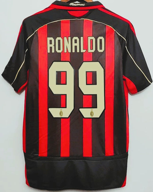 Camiseta Retro RONALDO 2006-07 AC Milan