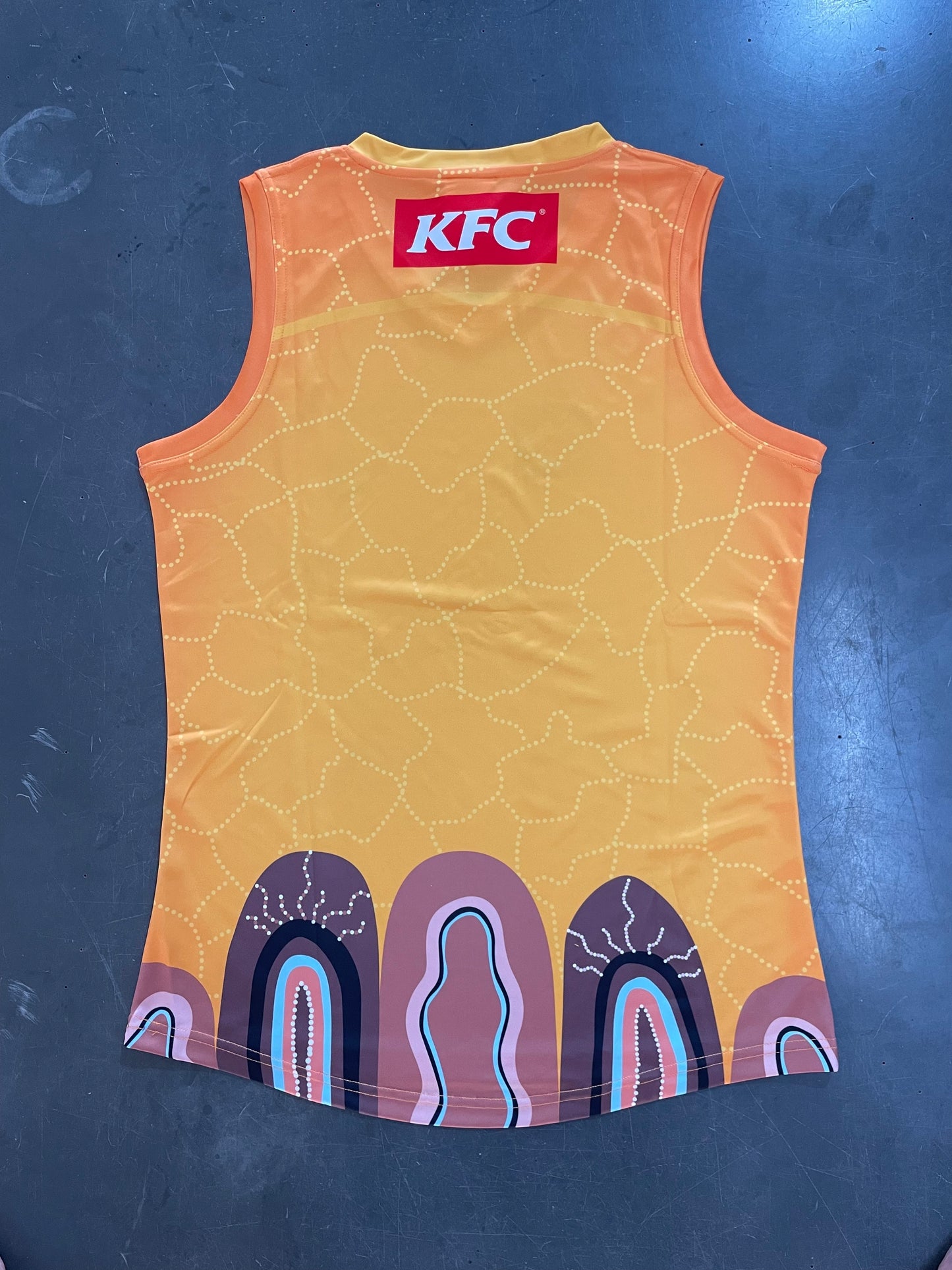 Musculosa AFL Hawthorn Hawks 2025