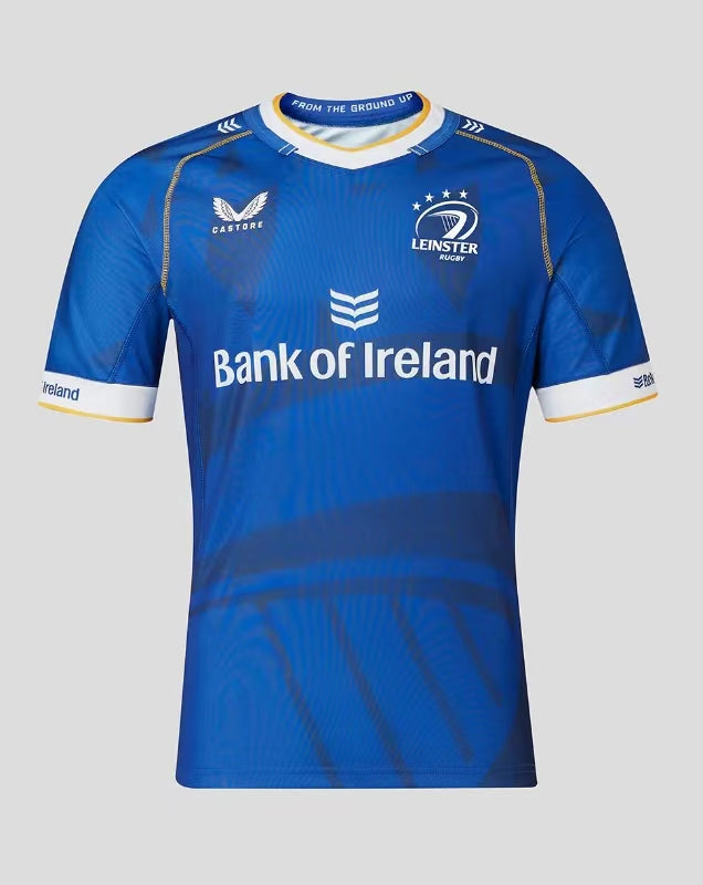 Camiseta Rugby Leinster 2024 vista sobre fondo blanco