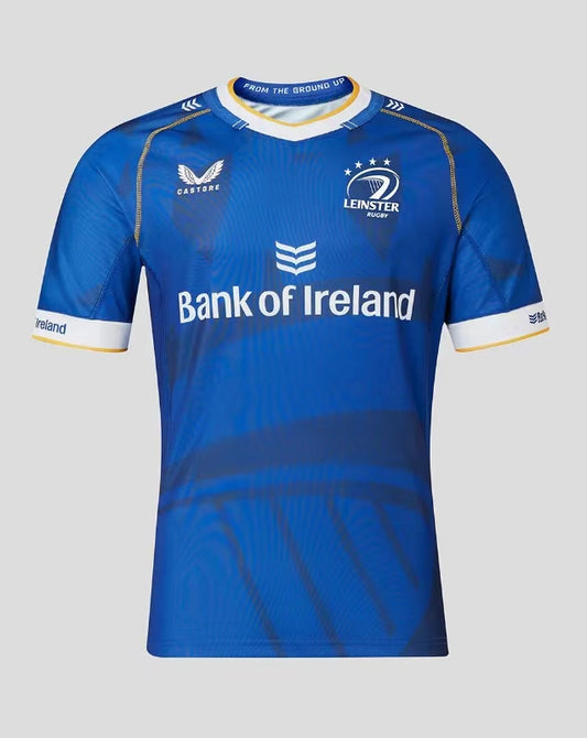 Camiseta Rugby Leinster 2024 vista sobre fondo blanco