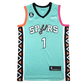 Camiseta San Antonio Spurs 2022 - City vista sobre fondo blanco