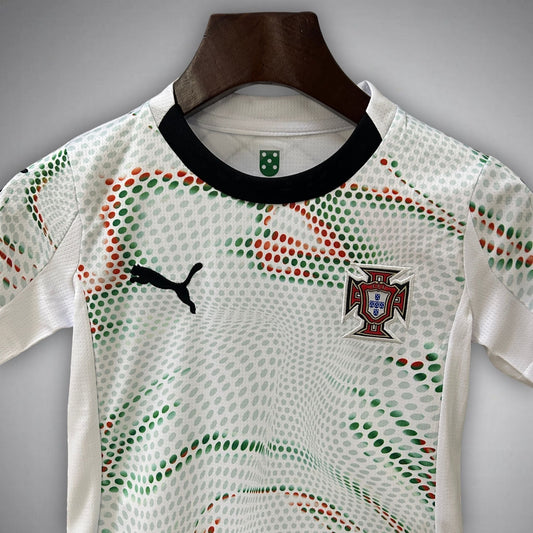 Camiseta Portugal Alternativa Kit Niños 2025/26