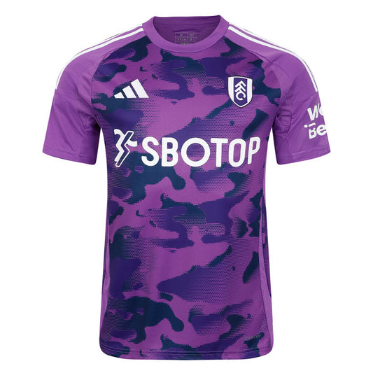 Camiseta Fulham tercera 2024/2025 vista sobre fondo blanco