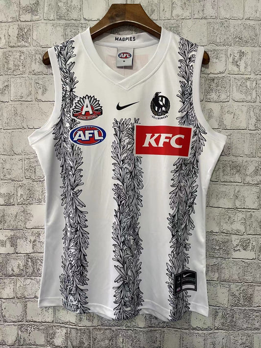 Musculosa AFL Collingwood Magpies